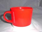Starbucks mok rood, witte rand 12 fl oz/354ml, Ophalen of Verzenden, Zo goed als nieuw, Gebruiksvoorwerp