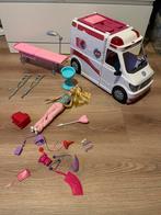 Barbie ambulance, Kinderen en Baby's, Speelgoed | Poppen, Ophalen of Verzenden