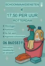 schoonmaker in Rotterdam, Vacatures