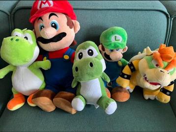 Super Mario / Bowser knuffels / soft toys
