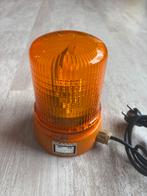 Hella oranje zwaailicht oldtimer decoratie disco, Ophalen of Verzenden, Gebruikt, Disco