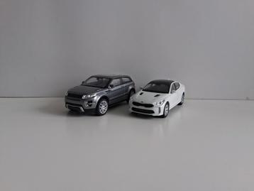 Modelauto's (Land Rover & Kia) beschikbaar voor biedingen