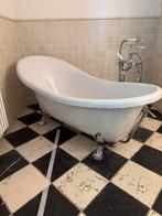 Oud Engels bad op pootjes met losse kraan, Huis en Inrichting, Badkamer | Badkamermeubels, Ophalen, Gebruikt, Overige typen, 50 tot 100 cm