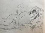 🔴 Prachtige Pierre Auguste RENOIR ets naakte vrouw naakt, Antiek en Kunst, Kunst | Etsen en Gravures, Ophalen of Verzenden
