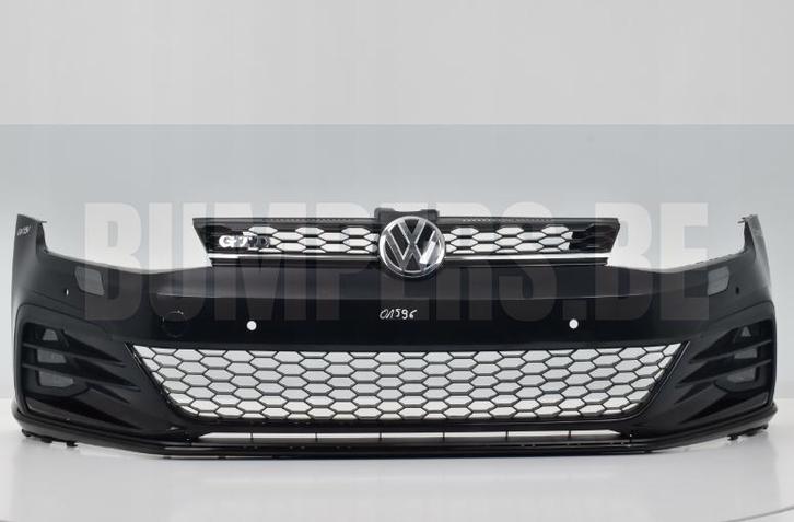 Bumper VOLKSWAGEN GOLF 7 GTD FACELIFT 2017-4XPDC Voorbumper, Auto-onderdelen, Carrosserie en Plaatwerk, Bumper, Voor, Gebruikt