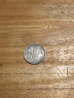 Ww2 Australië Three Pence 1943, Ophalen, Losse munt, Zilver