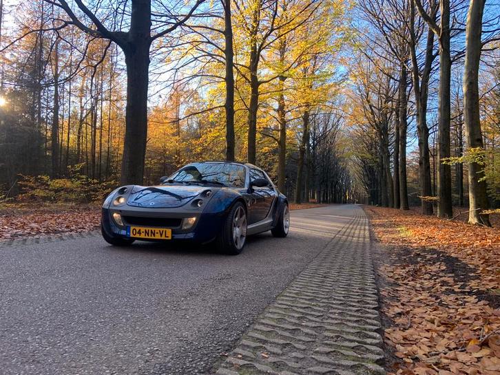 Smart Roadster 0.7 60KW AUT 2004, Auto's, Smart, Particulier, Roadster, ABS, Airbags, Airconditioning, Boordcomputer, Centrale vergrendeling