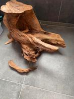 Mooi groot stuk kienhout, Ophalen, Zo goed als nieuw, Plant(en), Steen of Hout