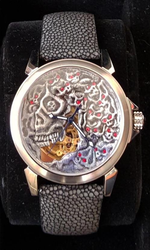 HCW 'Mechanical Madness' automaat Limited edition nr. 004, Sieraden, Tassen en Uiterlijk, Horloges | Heren, Nieuw, Zakhorloge