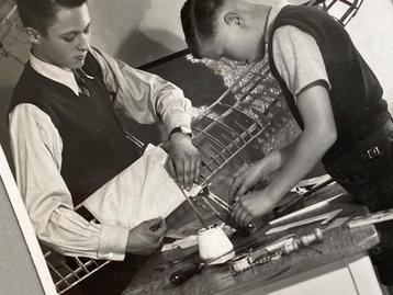 Ansichtkaart Zij bouwen ‘lucht’- kastelen vliegtuig  (1938)  beschikbaar voor biedingen