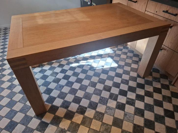 Keukentafel van de serie clear goossens, Huis en Inrichting, Tafels | Eettafels, Gebruikt, 50 tot 100 cm, 150 tot 200 cm, Vijf personen of meer