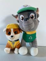 Paw Patrol Knuffels - Rocky & Rubble, Ophalen of Verzenden, Zo goed als nieuw, Hond