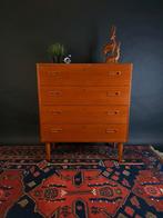 Teakhouten Midcentury Design Ladekast, Ophalen, Gebruikt, ., 50 tot 100 cm