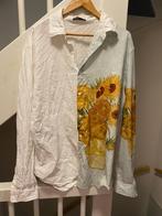 SHEIN VAN GOGH FLORAL BLOUSE, MAAT: L/XL, Ophalen of Verzenden, Zo goed als nieuw, Maat 42/44 (L), Overige kleuren