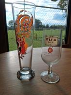 2 Alfa bierglazen, Verzamelen, Ophalen of Verzenden, Gebruikt, Glas of Glazen, Overige merken