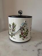 Vintage koelemmer met botanische print, Huis en Inrichting, Keuken | Servies, Gebruikt, Keramiek, Ophalen of Verzenden, Overige stijlen