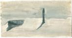 Joep Killestein aquarel potloodtekening "Bootje bij Dukdalf", Ophalen