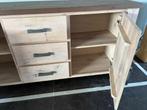 Massief Eiken Dressoir Portland - 180cm breed, Huis en Inrichting, Ophalen, Gebruikt, 150 tot 200 cm, Eikenhout