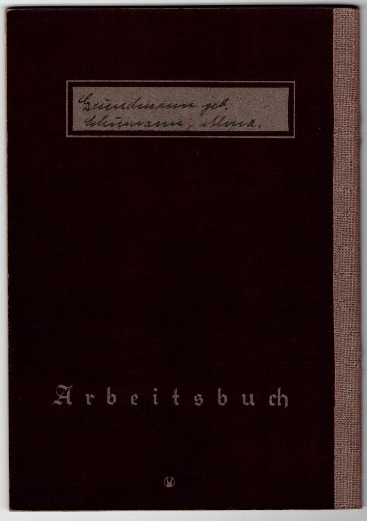 7 stuks - WW2 Duitse Arbeidsbücher (Deutsche Reich), Verzamelen, Militaria | Tweede Wereldoorlog, Overige soorten, Boek of Tijdschrift