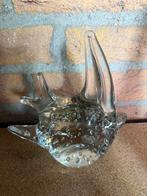 Glazen decoratie object uit leerdamse glasfabriek, Ophalen, Zo goed als nieuw
