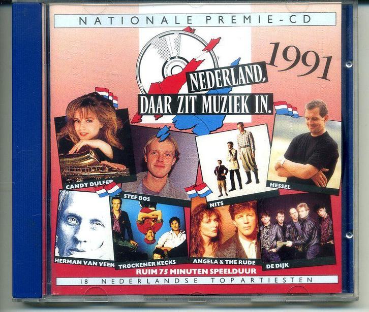 Nederland, Daar Zit Muziek In 1991 18 nrs cd ZGAN, Cd's en Dvd's, Cd's | Verzamelalbums, Zo goed als nieuw, Overige genres, Ophalen of Verzenden