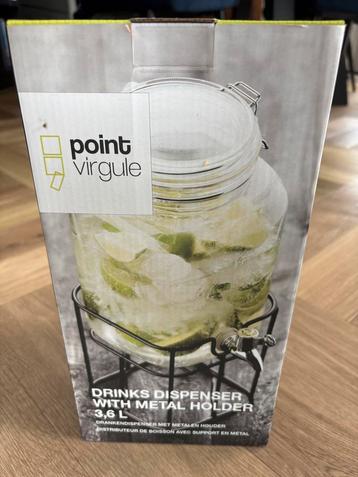 Nieuwe glazen limonade of watertap beschikbaar voor biedingen
