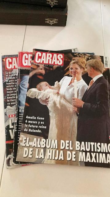 Zeldzame 2004 tijdschriften Caras met Maxima & WA. beschikbaar voor biedingen