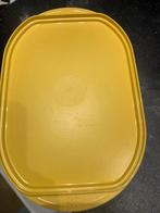 Tupperware Vleeswarendoos Set, Huis en Inrichting, Keuken | Tupperware, Ophalen of Verzenden, Gebruikt, Geel, Bus of Trommel