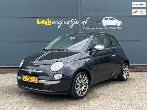 Fiat 500 0.9 TwinAir Lounge *pano *airco *16" *chroompack, Auto's, Fiat, Bedrijf, Te koop, ABS, Airbags, Airconditioning, Centrale vergrendeling