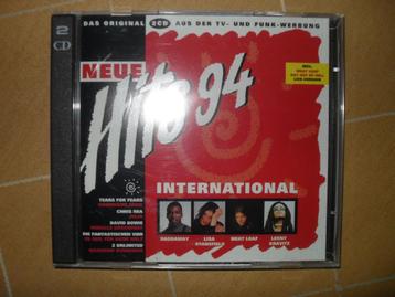 2 CD SET NEUE HITS '94. beschikbaar voor biedingen