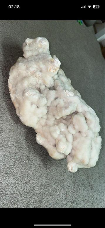 Calciet met Druzy - Prachtig Exemplaar! beschikbaar voor biedingen