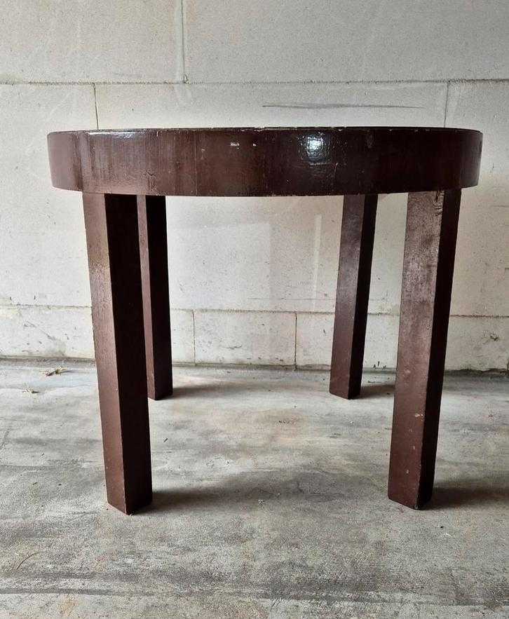 Ronde wehrmacht tafel., Verzamelen, Militaria | Tweede Wereldoorlog, Duitsland, Ophalen of Verzenden