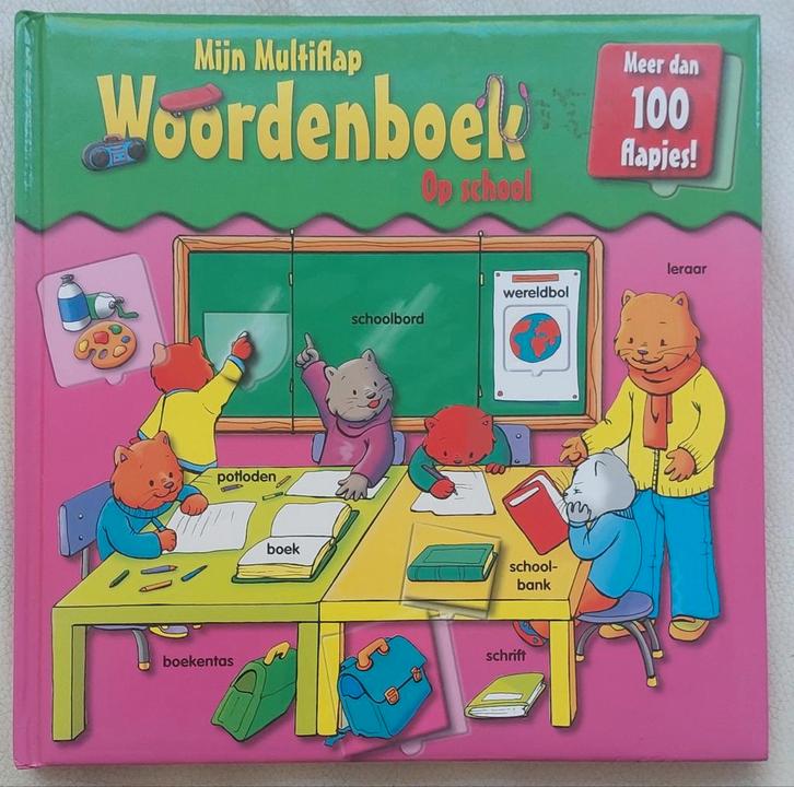 Mijn Multiflap Woordenboek - Op School, Boeken, Woordenboeken, Zo goed als nieuw, Nederlands, Overige uitgevers, Ophalen of Verzenden