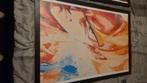 Dragon ball z canvas plus frame 55×90 cm, Verzamelen, Poppetjes en Figuurtjes, Ophalen of Verzenden, Zo goed als nieuw