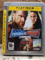 PS3 Smackdown vs Raw 2009, WWE, WWF, ECW, Wrestling, Ophalen of Verzenden, Zo goed als nieuw, Vechten, Vanaf 16 jaar
