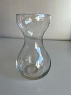 Vintage Bloembollen-Hyacinth Glas Vaas Helder, Glas, Ophalen of Verzenden