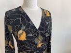 Zilch: Jurk met mooie ,kleurige print. Maat M, Kleding | Dames, Maat 38/40 (M), Zwart, Ophalen of Verzenden, Zo goed als nieuw