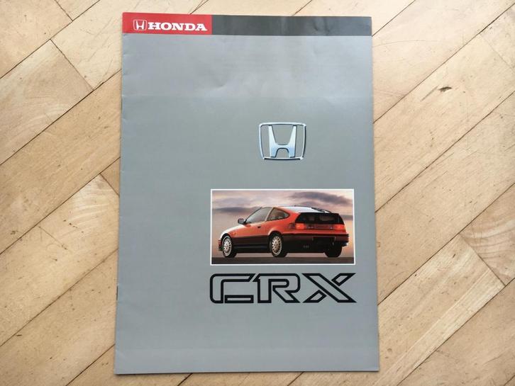 ZELDZAAM DUITSE HONDA CRX CR-X FOLDER IN NIEUWSTAAT, Auto diversen, Handleidingen en Instructieboekjes, Ophalen of Verzenden