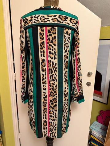 Geisha luipaard print tuniek jurk Mt M=38 Nieuw! beschikbaar voor biedingen