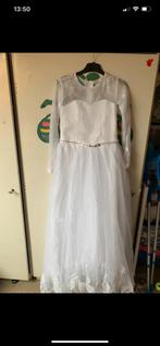 Carnavalsbruidsjurk / Communiejurk, Ophalen of Verzenden, Zo goed als nieuw, Wit, Trouwjurk