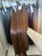 Flat weft vietnam middenbruin top kwaliteit 100% human hair, Pruik of Haarverlenging, Vietnam, Nieuw, ?
