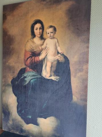 Schilderij Maria met kind beschikbaar voor biedingen