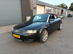 Audi A4 3.0 V6 162KW Cabrio AUT 2002 Zwart, Auto's, 1595 kg, Cabriolet, 4 stoelen, A4