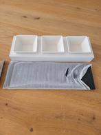 Serveerset / Tapasset - Nieuw in Doos, Ophalen, Porselein of Keramiek, Schaal, Nieuw
