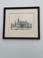 Ets ‘Vlaardingen ‘ van Anna Doedijns, Antiek en Kunst, Kunst | Etsen en Gravures, Ophalen