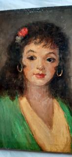 Portret van vrouw door Wilhelm Schnitzler, Ophalen of Verzenden