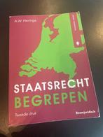Staatsrecht Begrepen - Heringa (2e druk), Boeken, Studieboeken en Cursussen, Ophalen of Verzenden, Gamma, Gelezen, HBO