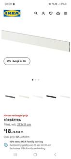 FÖRBÄTTRA Ikea plint, Huis en Inrichting, Keuken | Keukenelementen, Nieuw, Minder dan 100 cm, Ophalen