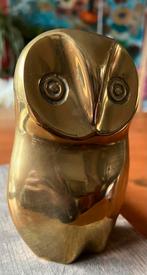 Uil- caravell design- geel koper 375 gr, Antiek en Kunst, Ophalen of Verzenden, Koper