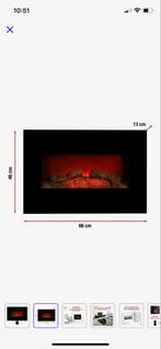 Openhaard/Verwarming - Werkt nog goed!, Ophalen of Verzenden, Gebruikt, Hangende haard, Elektrische haard